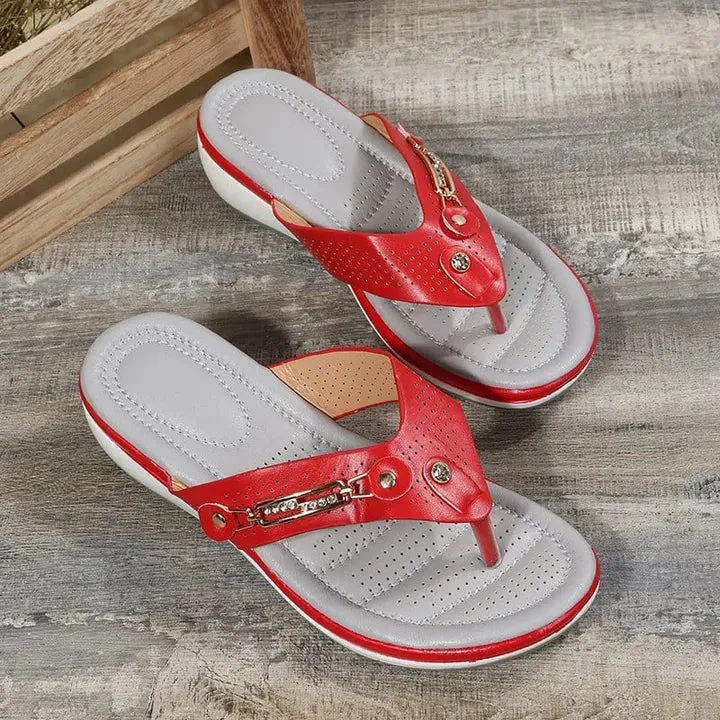 [#1 Trending 2023] PREMIUM Orthopedic Lightweight Breathable Non-Slip Flip Flops