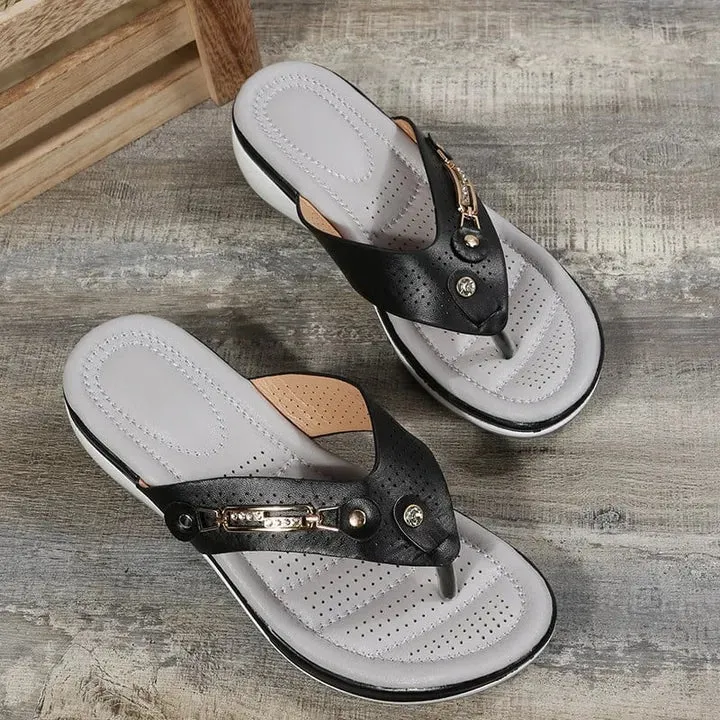 [#1 Trending 2023] PREMIUM Orthopedic Lightweight Breathable Non-Slip Flip Flops