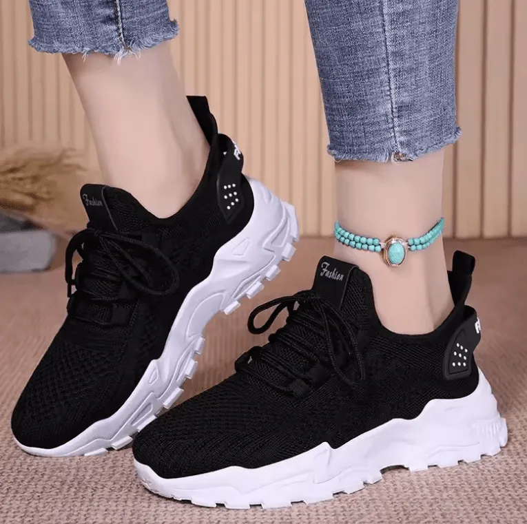 2025 New Arrival Women’s Chunky Sneakers – Lightweight Soft Fashion Walking Shoes for Sport, Gym & Workout