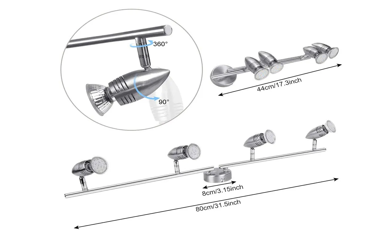 4-Light Track Kit