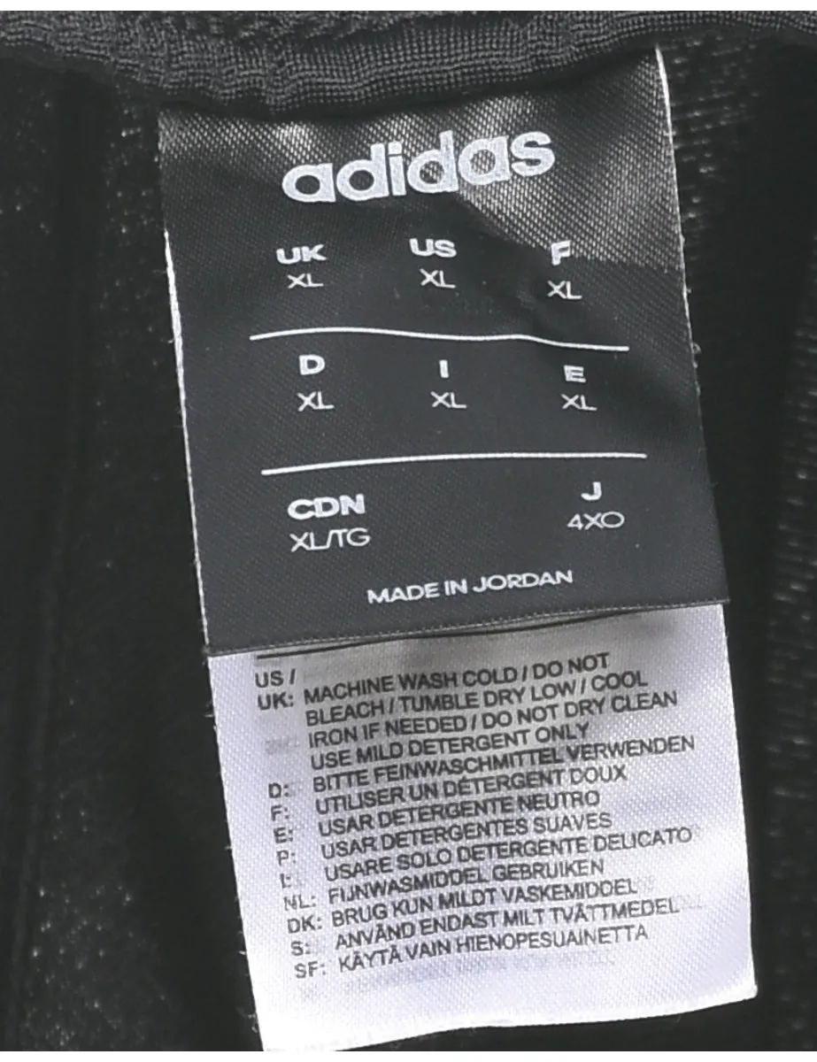 Adidas Black Jogging Bottoms - W35 L30