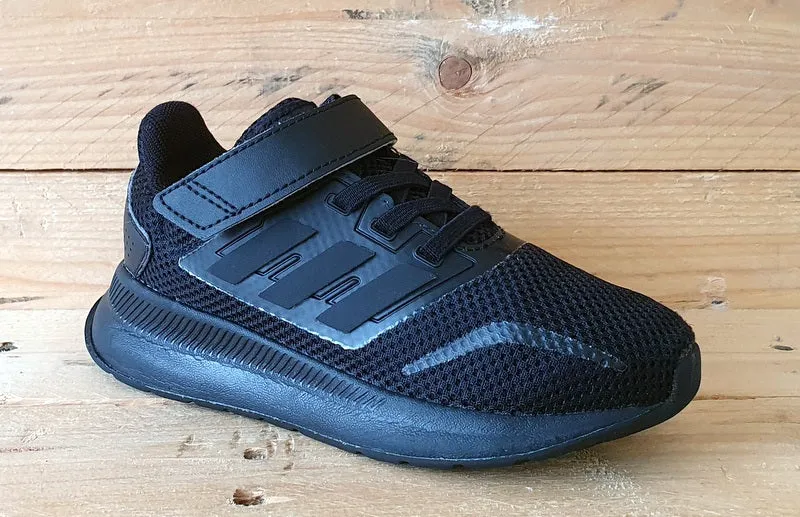 Adidas Run Falcon 2.0 Kids Textile Trainers UK9K/US9.5K/EU26.5 EG2225 Black