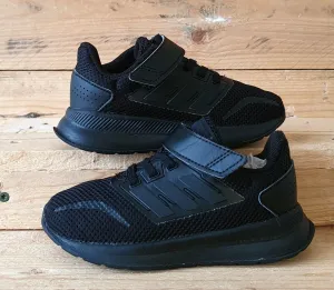 Adidas Run Falcon 2.0 Kids Textile Trainers UK9K/US9.5K/EU26.5 EG2225 Black