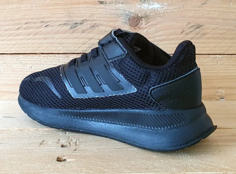 Adidas Run Falcon 2.0 Kids Textile Trainers UK9K/US9.5K/EU26.5 EG2225 Black