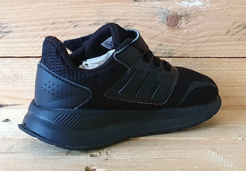 Adidas Run Falcon 2.0 Kids Textile Trainers UK9K/US9.5K/EU26.5 EG2225 Black