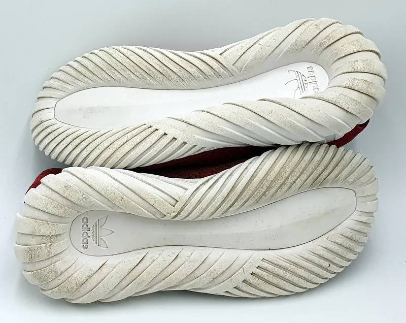 Adidas Tubular Doom Sock Trainers BY3560 Mystery Red/White UK8.5/US9/EU42.5