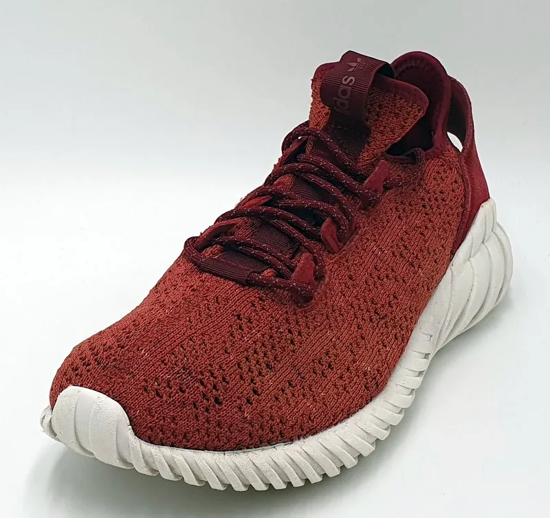 Adidas Tubular Doom Sock Trainers BY3560 Mystery Red/White UK8.5/US9/EU42.5
