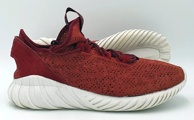 Adidas Tubular Doom Sock Trainers BY3560 Mystery Red/White UK8.5/US9/EU42.5