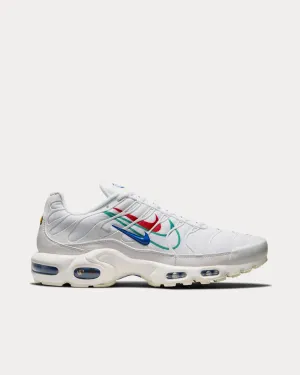 Air Max Plus White / Green Noise / University Red / Game Royal Low Top Sneakers