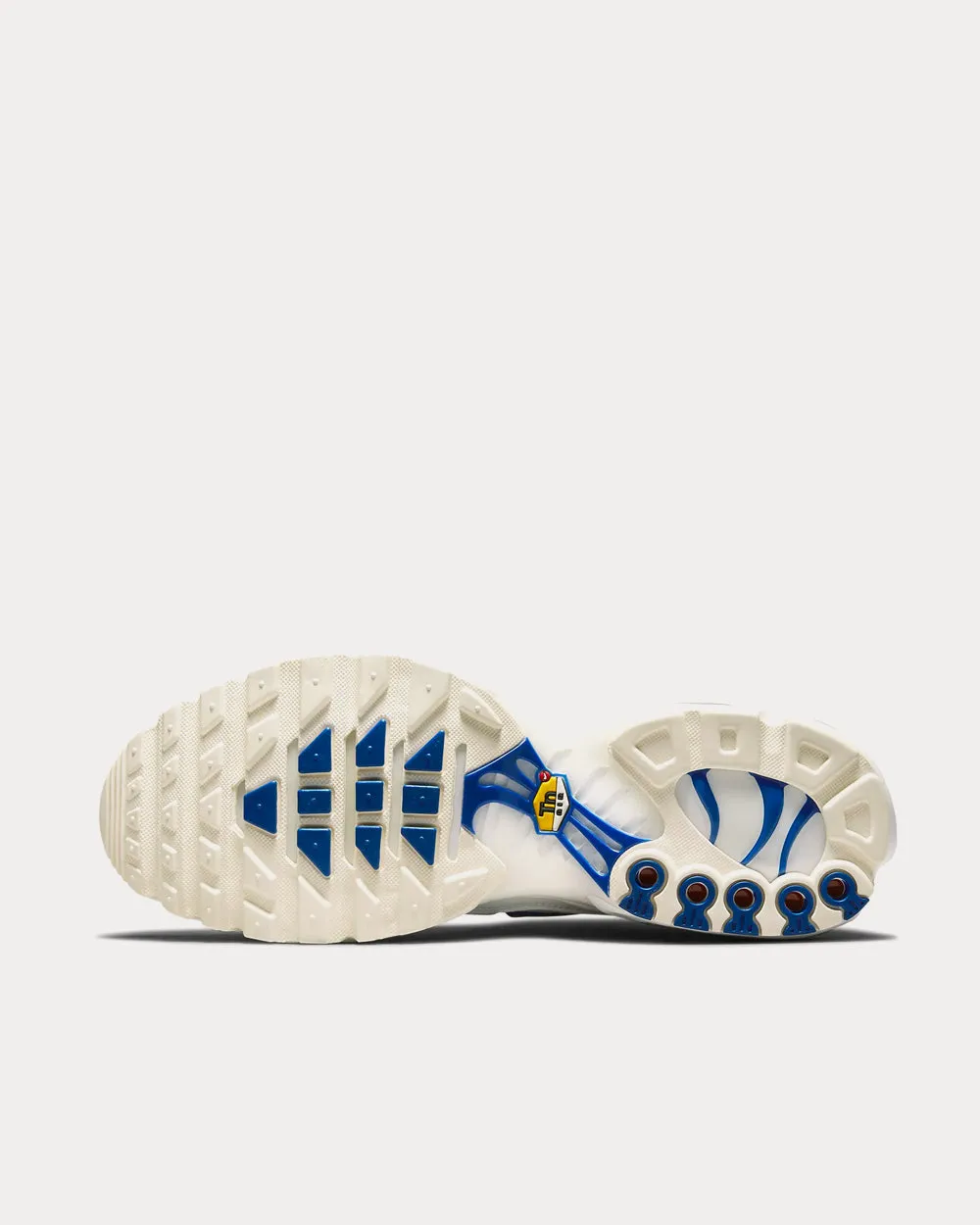 Air Max Plus White / Green Noise / University Red / Game Royal Low Top Sneakers