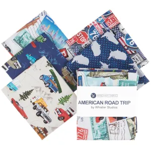 American Road Trip 5 Easy Pieces Fat Quarter Bundle