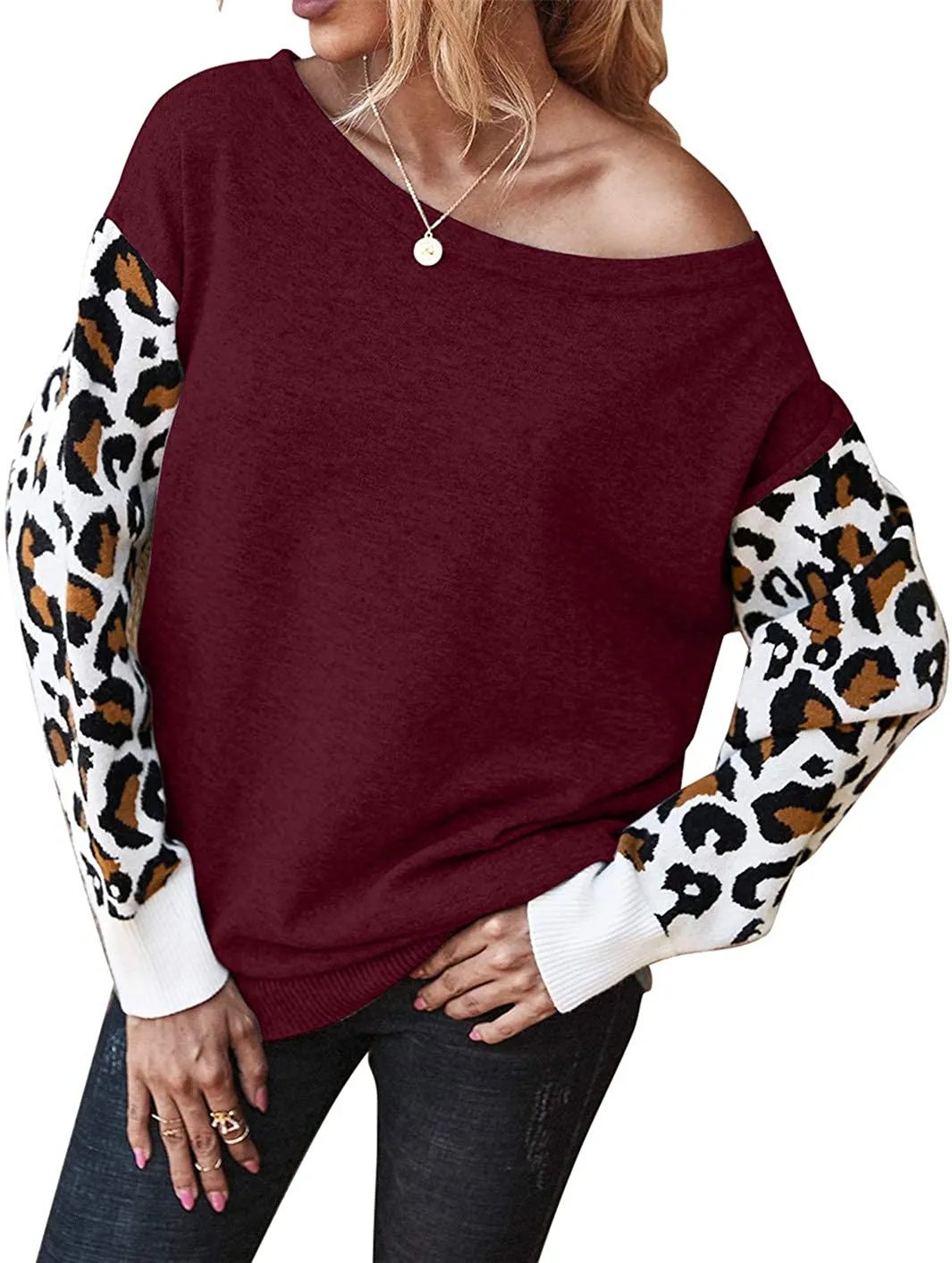 Annabella Creations Womens Cute Floral Print Long Sleeve T Shirts Casual