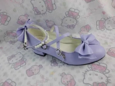 Antaina~Thin Heel Princess Lolita Shoes Plus Size 49-52