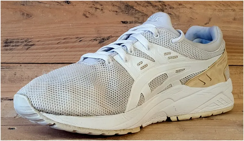 Asics Gel Kayano Running Textile Trainers UK9/US10/EU44 H6DON Triple White