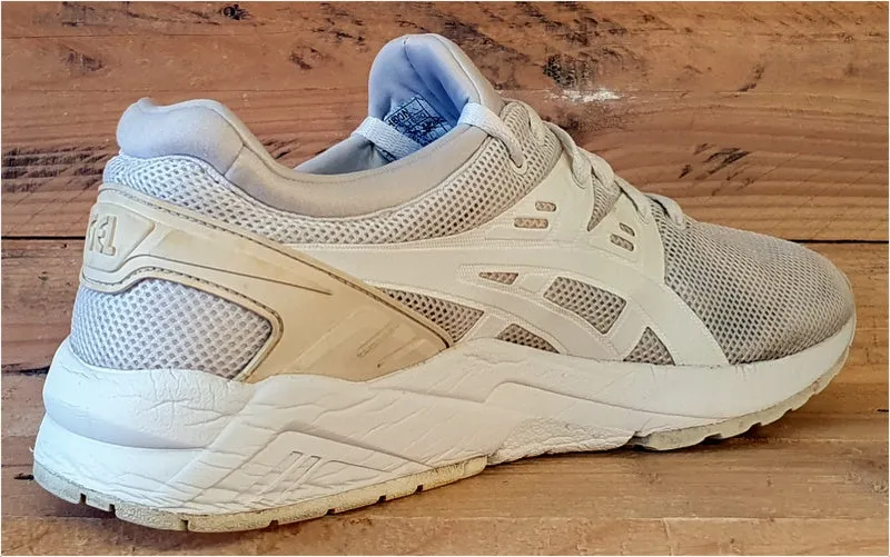 Asics Gel Kayano Running Textile Trainers UK9/US10/EU44 H6DON Triple White