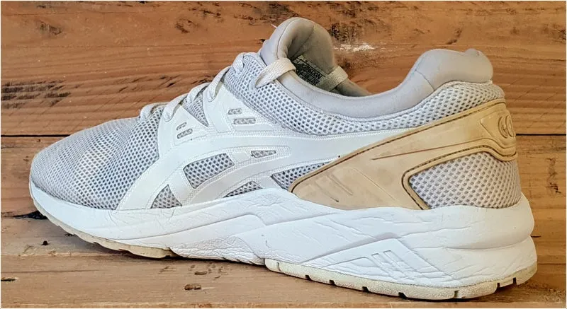 Asics Gel Kayano Running Textile Trainers UK9/US10/EU44 H6DON Triple White