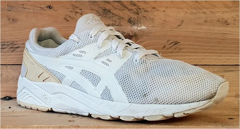 Asics Gel Kayano Running Textile Trainers UK9/US10/EU44 H6DON Triple White