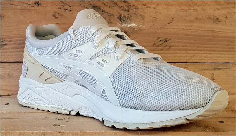 Asics Gel Kayano Running Textile Trainers UK9/US10/EU44 H6DON Triple White
