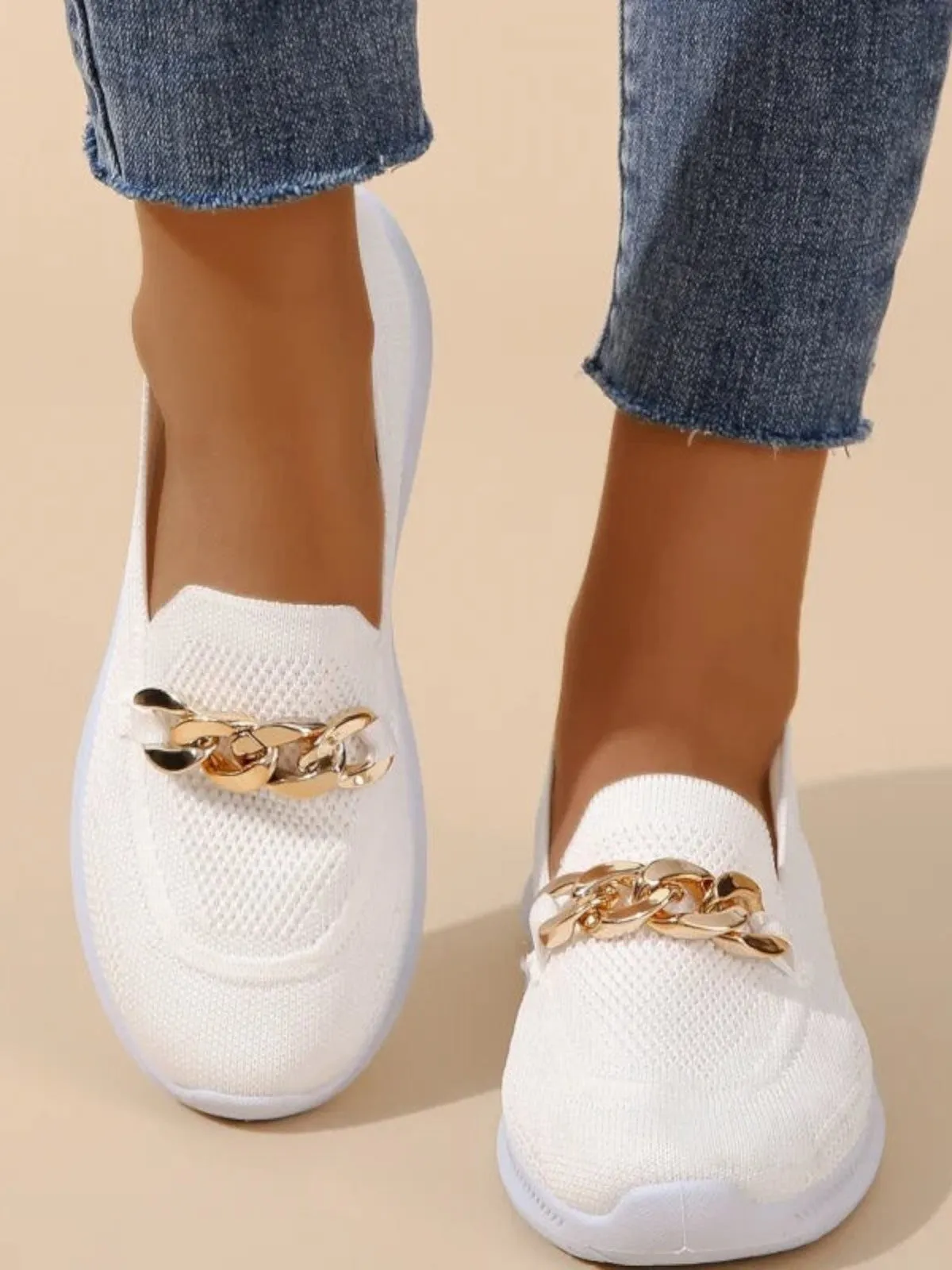 Aurora Chain Mesh Sneakers