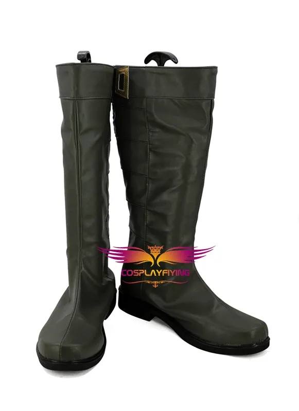 Avengers: Infinity War Winter Soldier Bucky Barnes Cosplay Shoes Boots Custom Made for Adult Men and Women