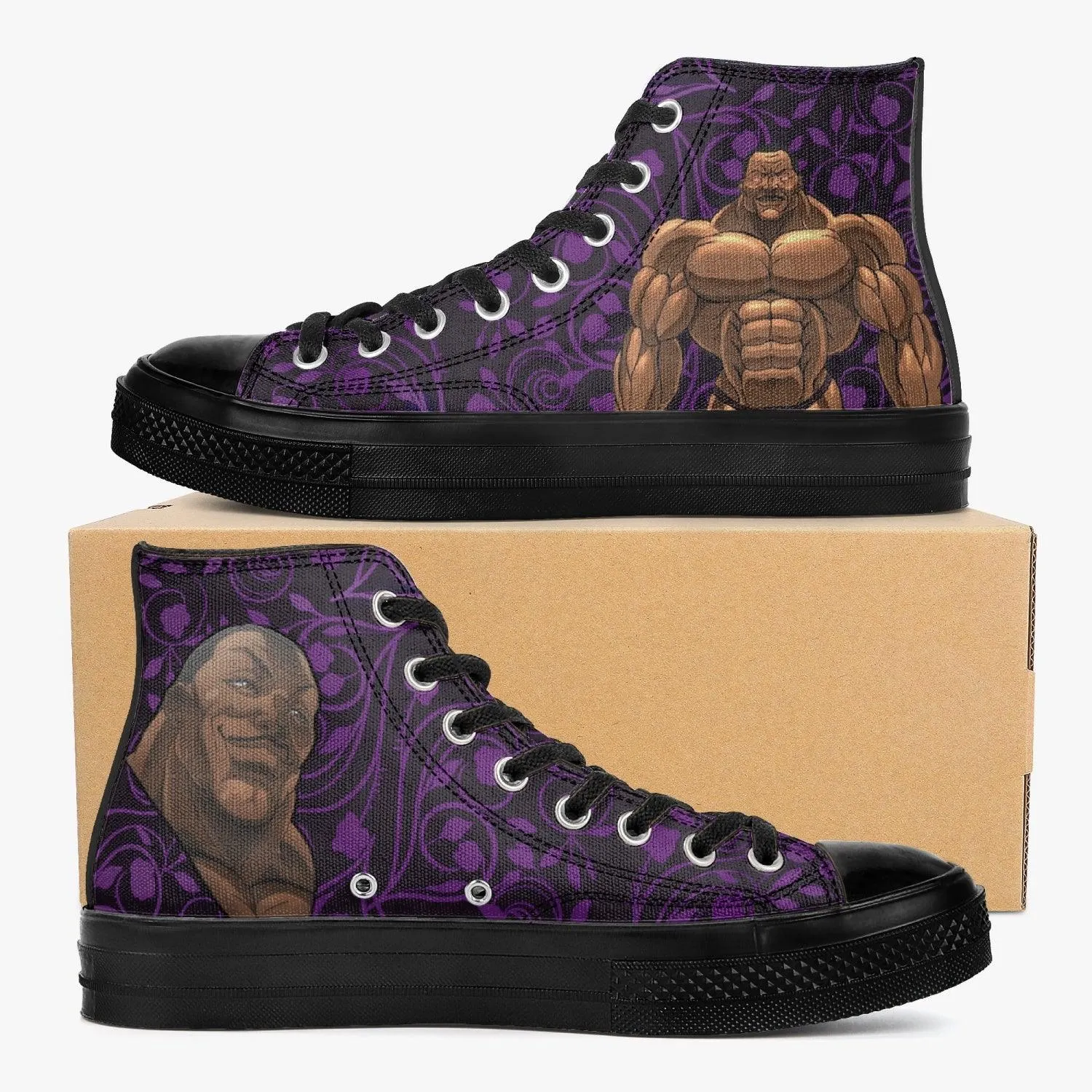 Baki Biscuit A-Star High Anime Shoes