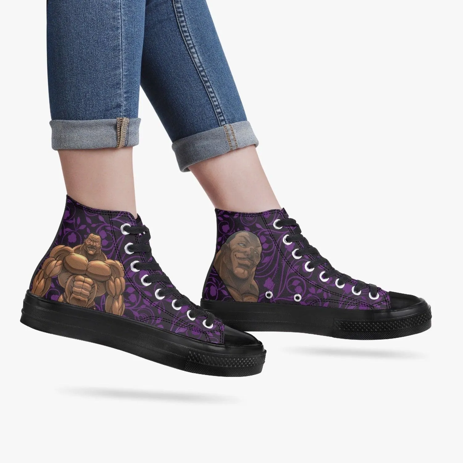 Baki Biscuit A-Star High Anime Shoes