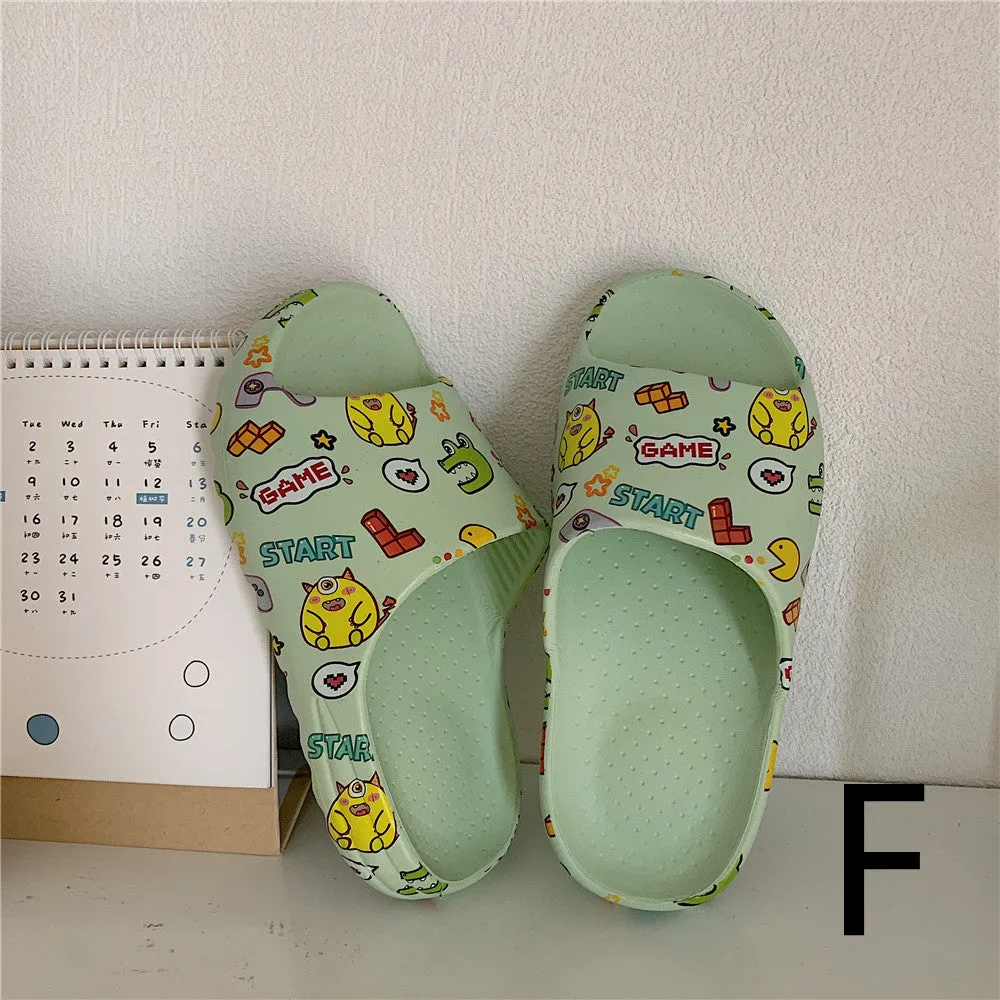 Beach Sandals, Cute Girls, Thick-soled Sandals And Slippers For Indoor Home And Outdoor Wear