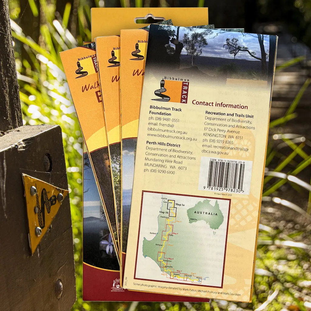Bibbulmun Track - Northern map pack