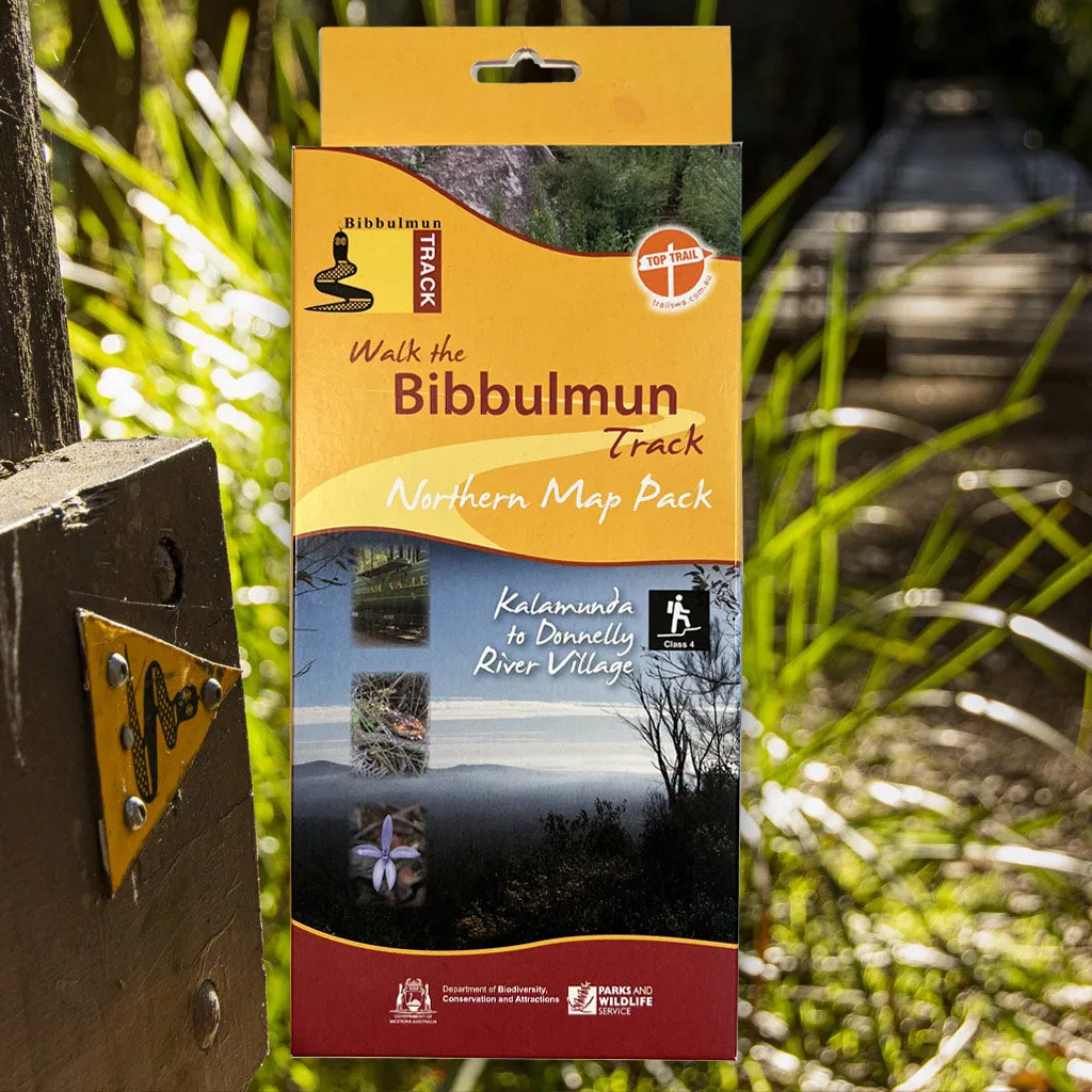 Bibbulmun Track - Northern map pack