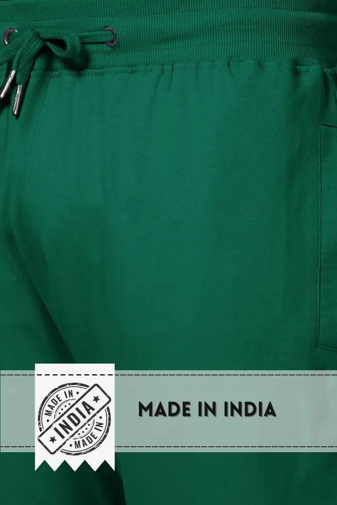 Bottle Green Jogger For Men
