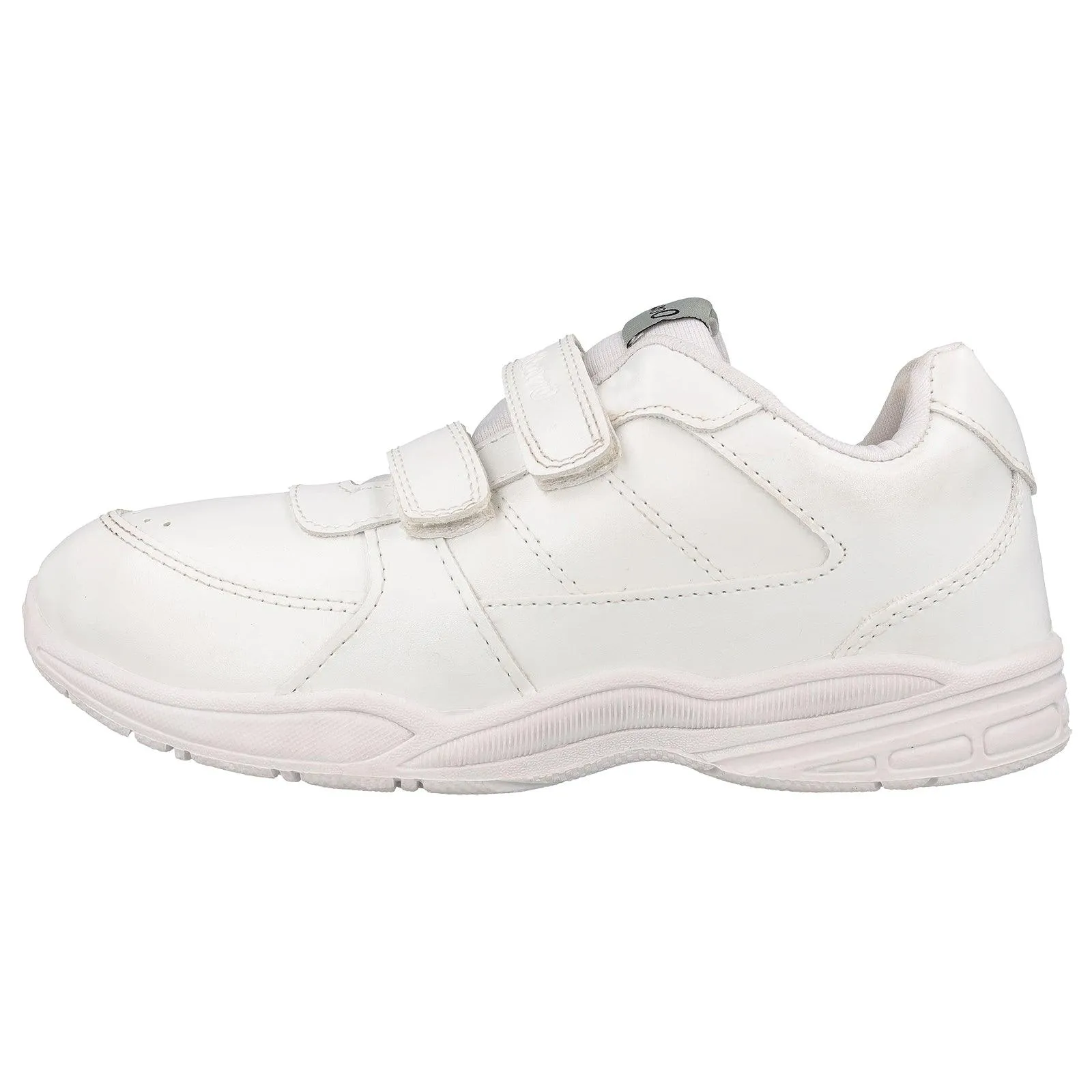 Boys School Shoes - 570 White