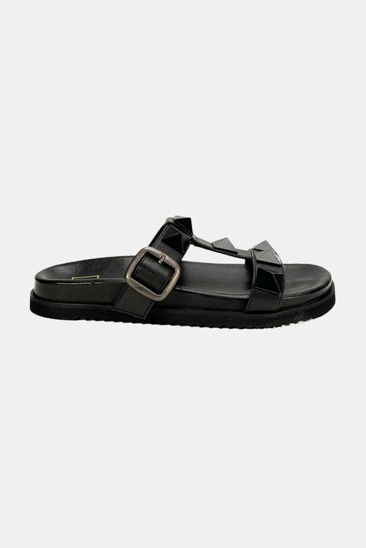 Buggs Studded Flats - Black