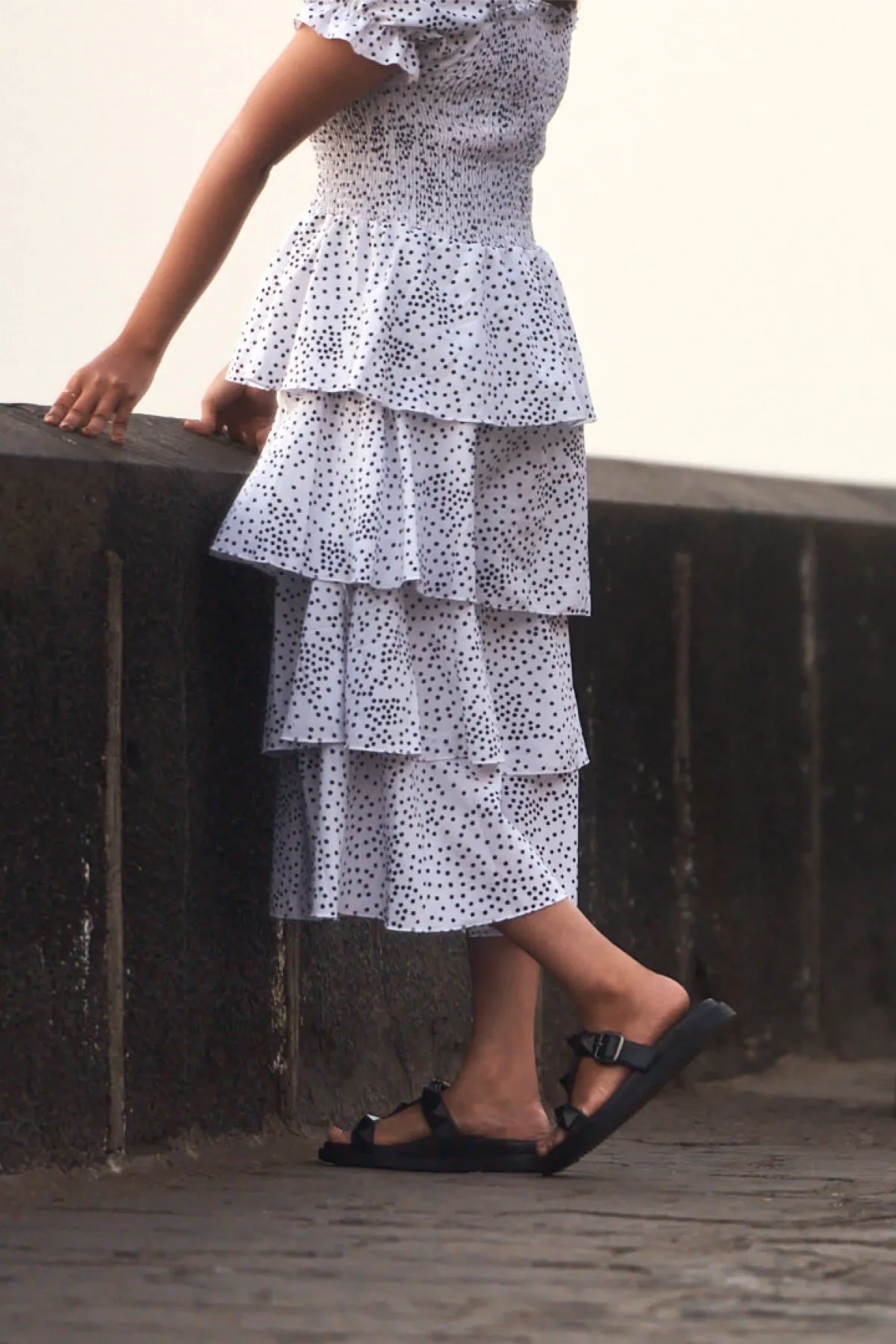 Buggs Studded Flats - Black