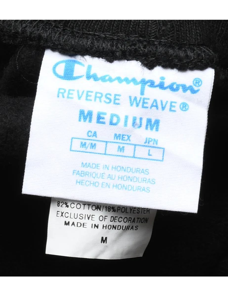 Champion Black Reverse Weave Jogging Bottoms - W30 L31