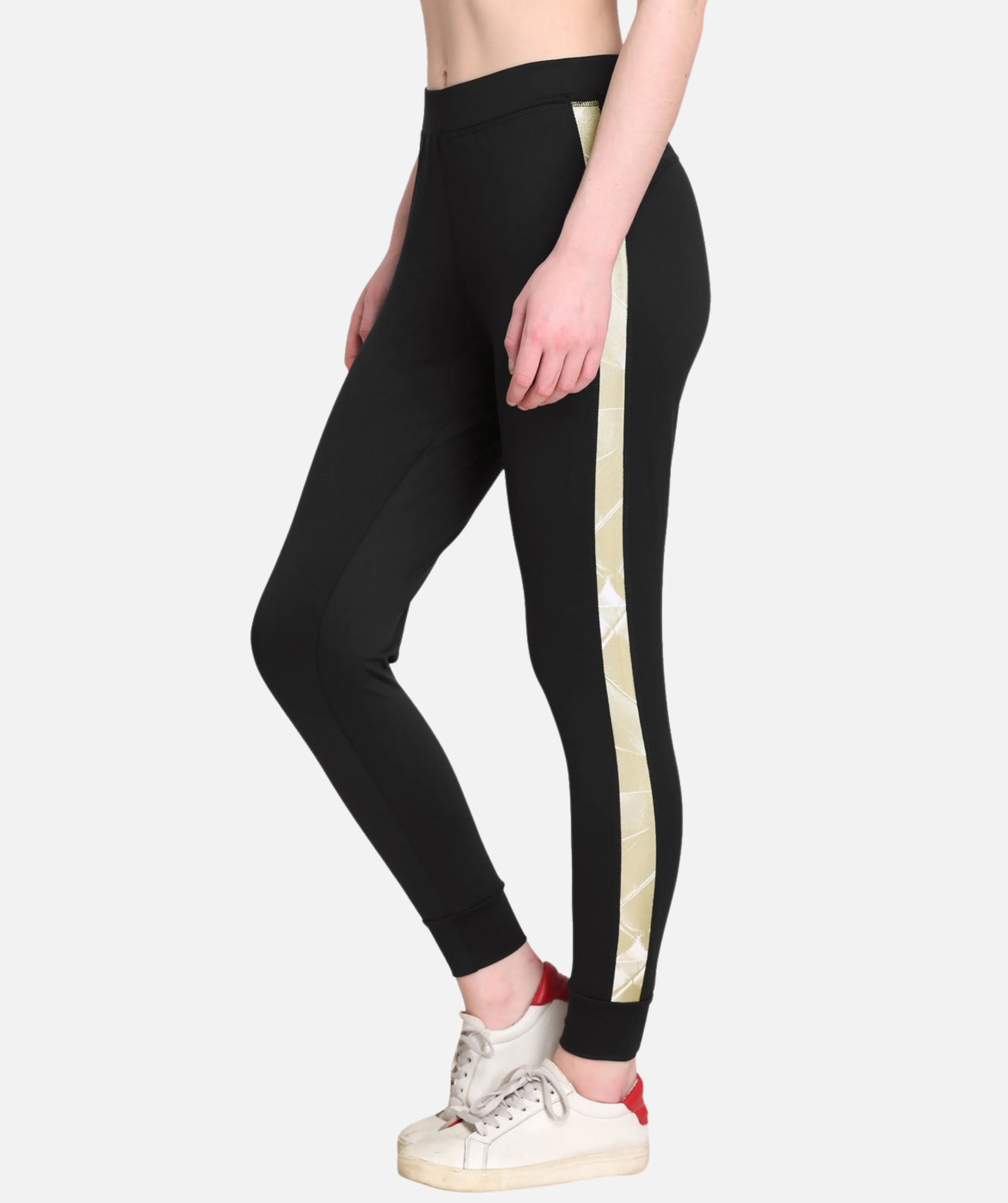 Classic Joggers for Women | Comfort Fit | Reflective Strip | Legging | LDBK28