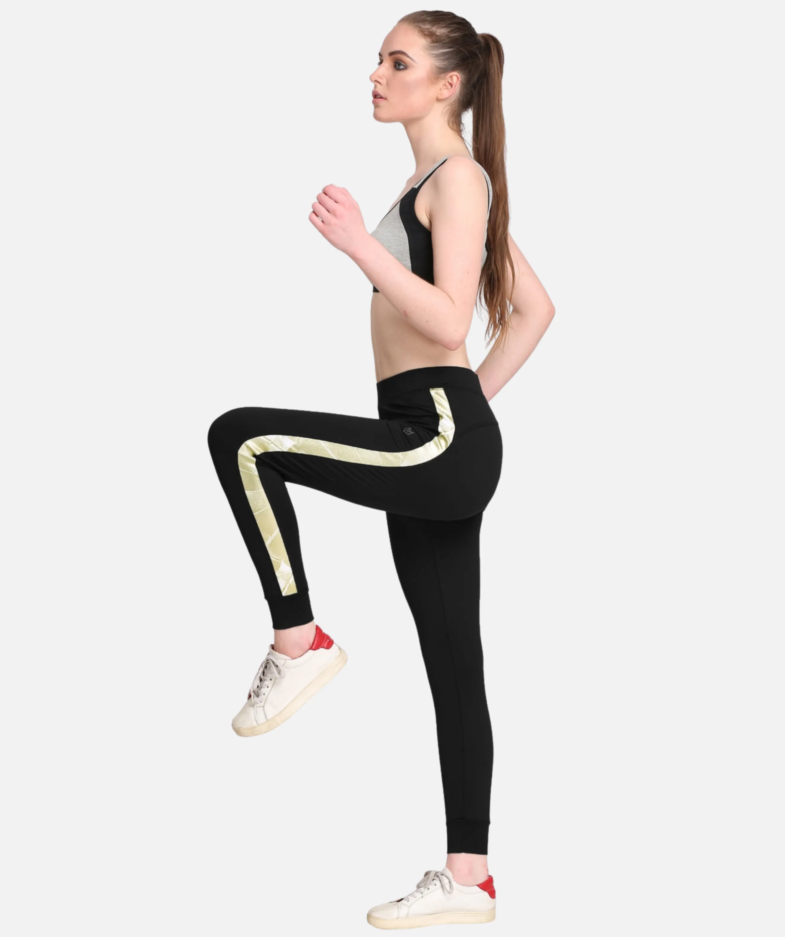 Classic Joggers for Women | Comfort Fit | Reflective Strip | Legging | LDBK28
