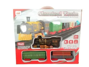 Classic Train Track Set with Sound and Light