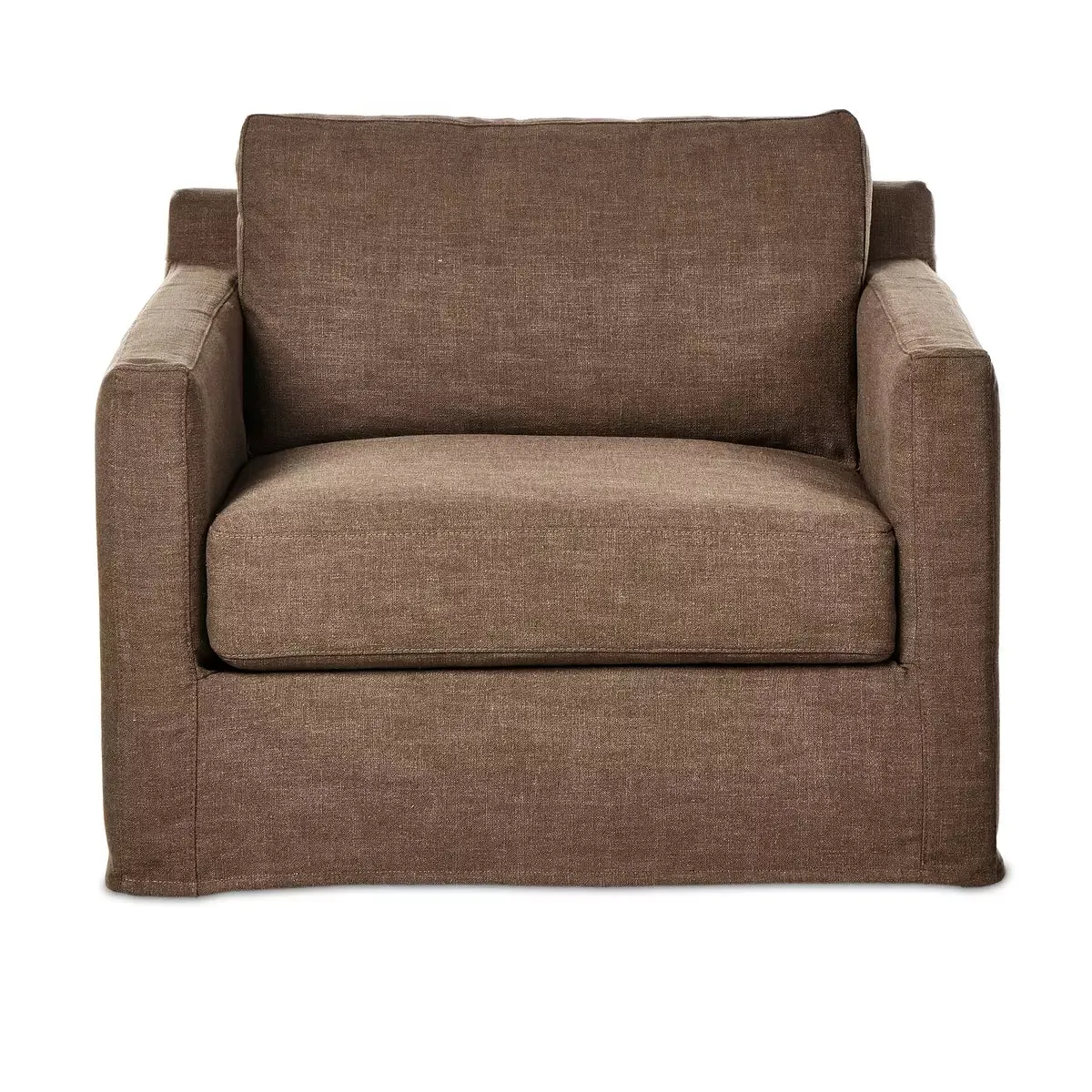 Cullman Slipcover Swivel Chair