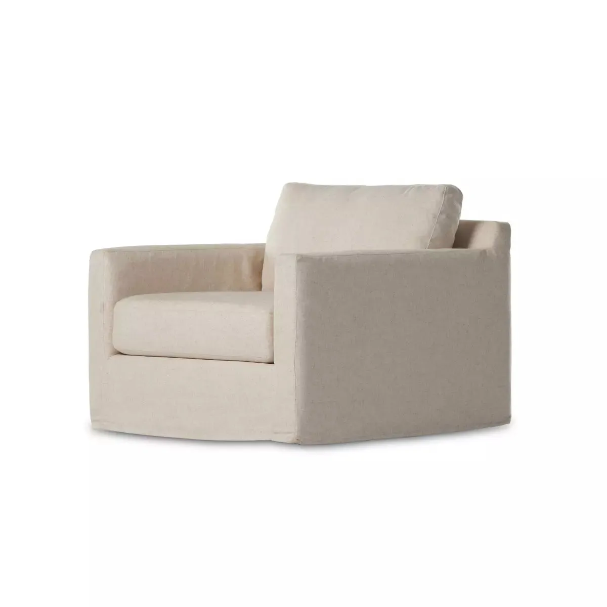 Cullman Slipcover Swivel Chair