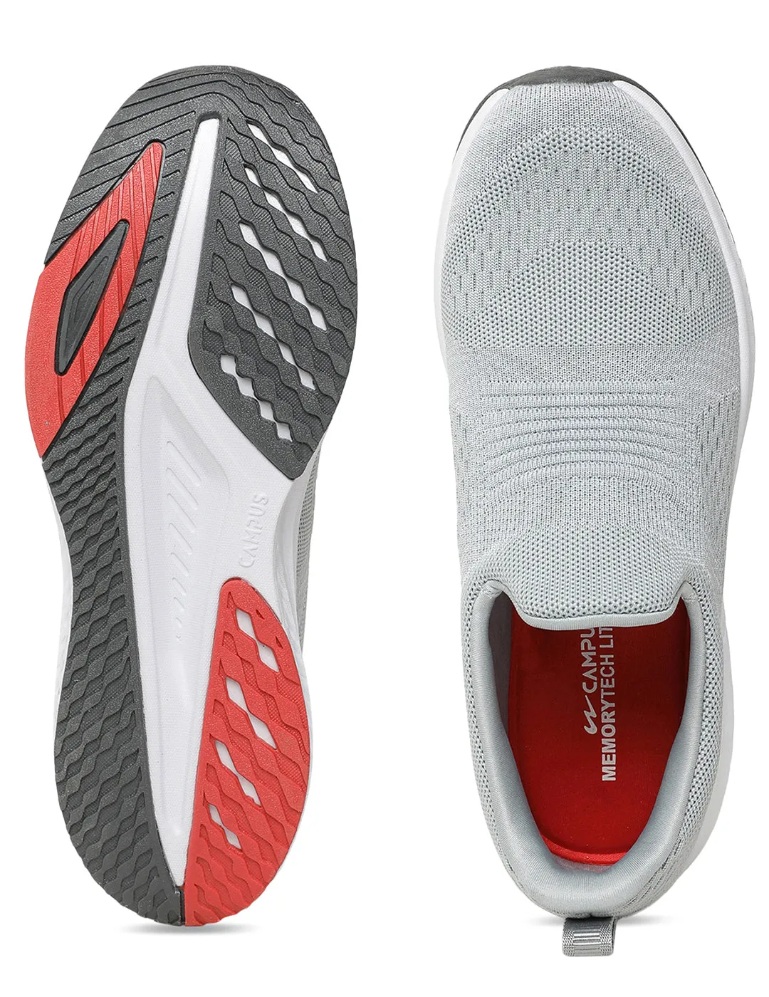 CYBER Grey Men's Walking Shoes