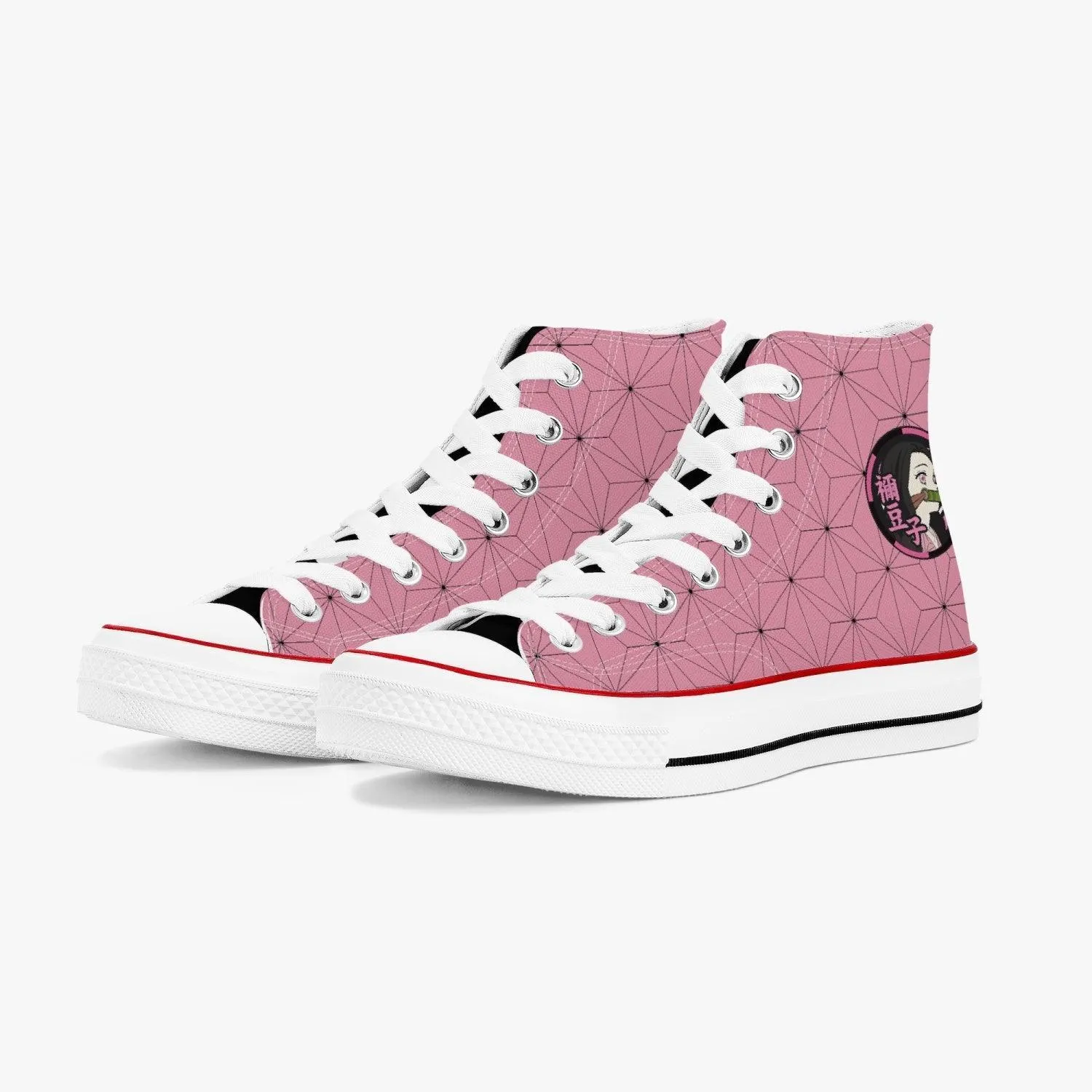 Demon Slayer Nezuko Kamado A-Star High Anime Shoes