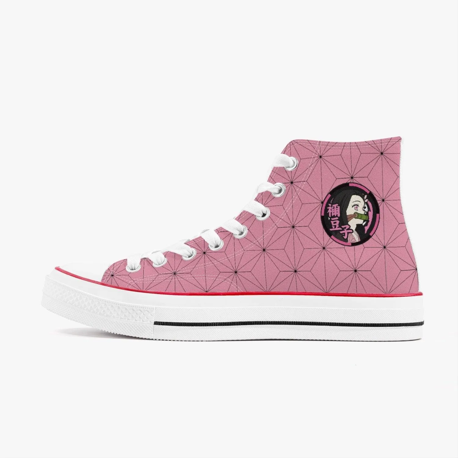 Demon Slayer Nezuko Kamado A-Star High Anime Shoes