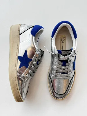 Denisse Royal/Silver Star Sneaker