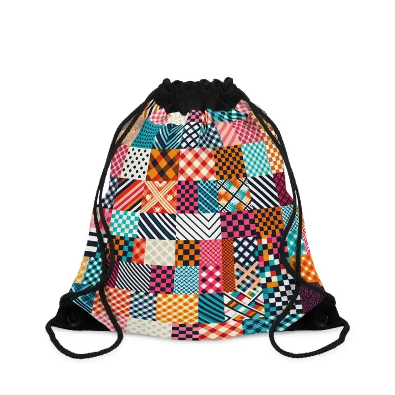Dipaliz Gym Polyester Bag with Abstract Pattern