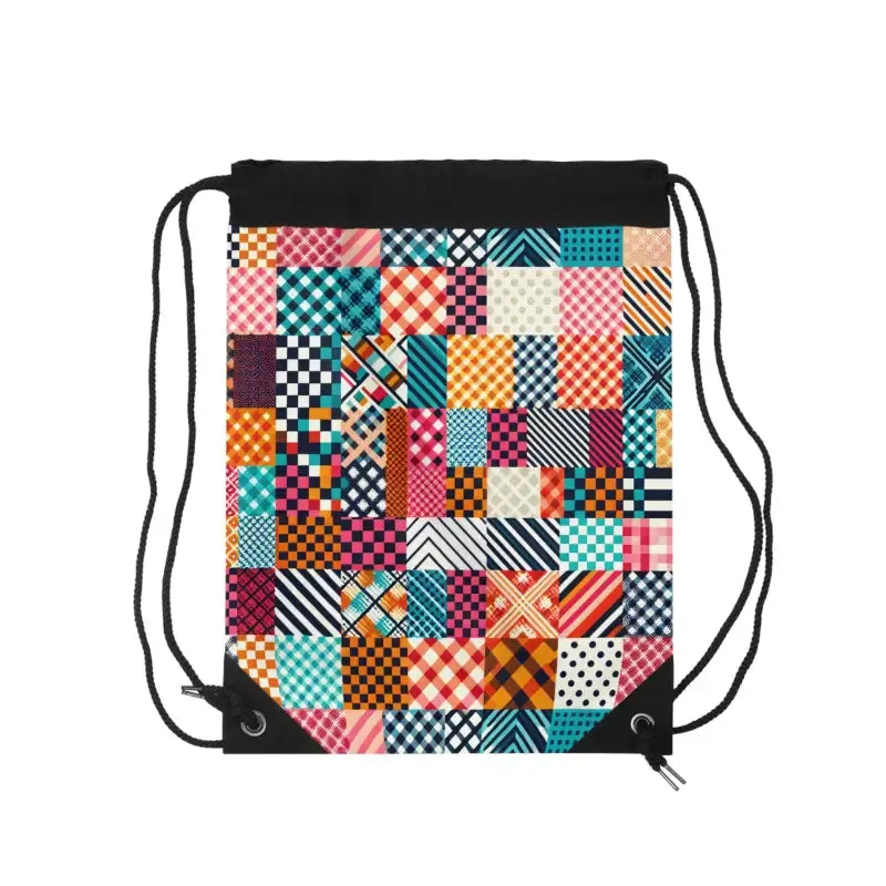 Dipaliz Gym Polyester Bag with Abstract Pattern