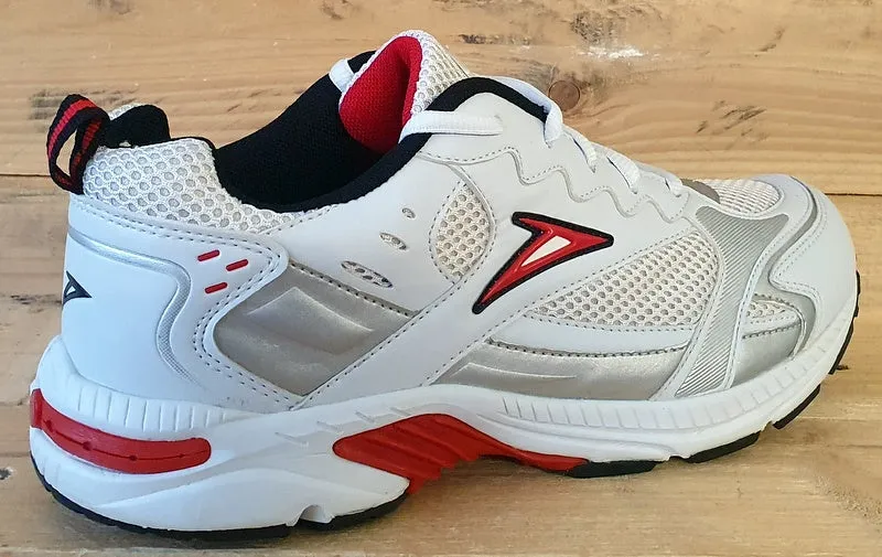 Dutchy Swift Run Low Textile Trainers UK8.5/US9.5/EU43 White/Red/Black/Grey