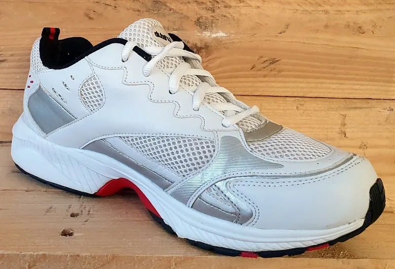 Dutchy Swift Run Low Textile Trainers UK8.5/US9.5/EU43 White/Red/Black/Grey