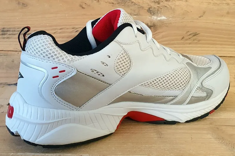 Dutchy Swift Run Low Textile Trainers UK8.5/US9.5/EU43 White/Red/Black/Grey
