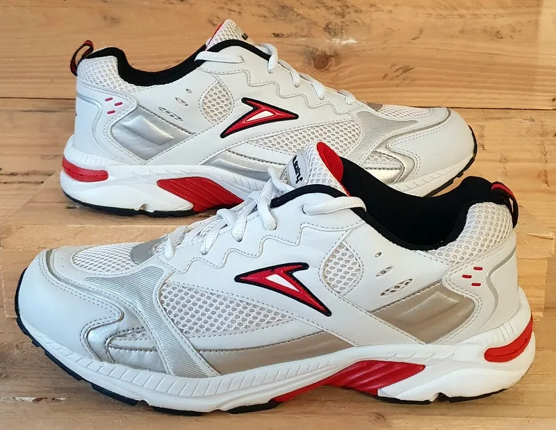 Dutchy Swift Run Low Textile Trainers UK8.5/US9.5/EU43 White/Red/Black/Grey