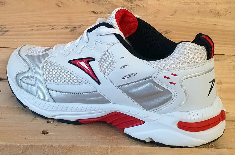 Dutchy Swift Run Low Textile Trainers UK8.5/US9.5/EU43 White/Red/Black/Grey